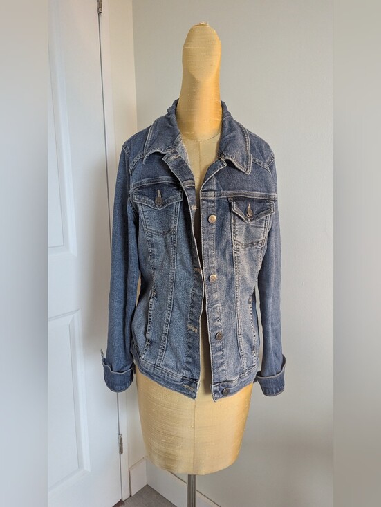 Riders by Lee Jackets & Blazers - Riders by Lee Indigo Medium Wash Denim Jacket